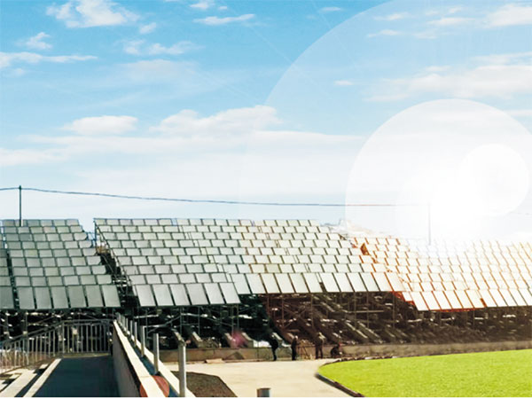 四川甘孜自治州色達(dá)中學(xué)太陽能采暖項目